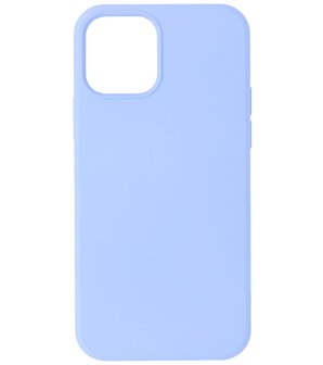 2.0mm Dikke Fashion Telefoonhoesje Backcover - Siliconen Hoesje - iPhone 12 Mini - Paars