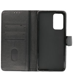 Booktype Wallet Case Telefoonhoesje voor Samsung Galaxy A52 / A52 5G / A52s 5G - Zwart