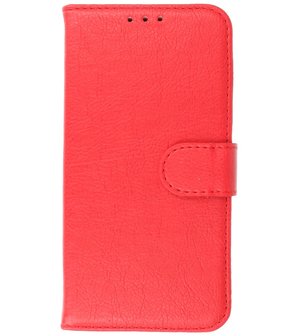 iPhone SE 2020 - iPhone 8 - iPhone 7 Hoesje Book Case Telefoonhoesje Rood