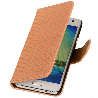 warmte glans Geboorte geven Booktype Slang Samsung Galaxy A3 Pink Kopen? | Bestel Online | -  Bestcases.nl