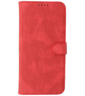 Samsung Galaxy A02s / A03s Hoesje Portemonnee Book Case - Rood