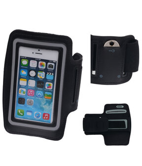 iPhone 5C Zwart Sport Armband Neopreen