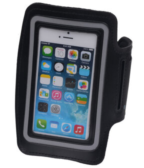 iPhone 5C Zwart Sport Armband Neopreen