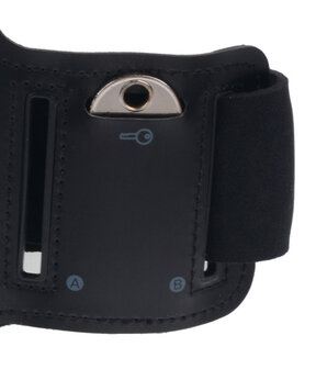 iPhone 5C Zwart Sport Armband Neopreen