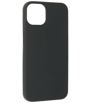 iPhone 14 Plus Hoesje - 2.0mm Dikke Fashion Telefoonhoesje Backcover - Zwart