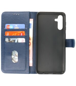 Samsung Galaxy A14 4/5G Hoesje Book Case Portemonnee Telefoonhoesje - Navy