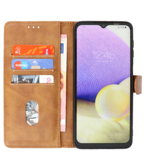 Samsung Galaxy A14 4/5G Hoesje Book Case Portemonnee Telefoonhoesje - Bruin