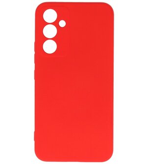 2.0mm Dikke Fashion Telefoonhoesje Siliconen Hoesje voor de Samsung Galaxy A14 4/5G - Rood