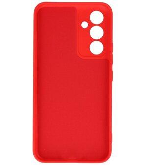 2.0mm Dikke Fashion Telefoonhoesje Siliconen Hoesje voor de Samsung Galaxy A14 4/5G - Rood