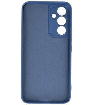 Fashion Color TPU Hoesje Samsung Galaxy A55 Navy