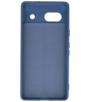 Fashion Color TPU Hoesje Google Pixel 7A Navy