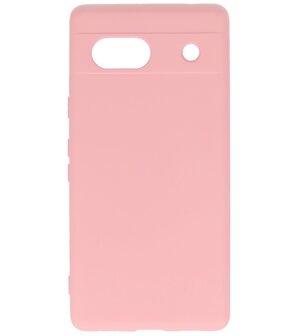 Fashion Color TPU Hoesje Google Pixel 7A Roze