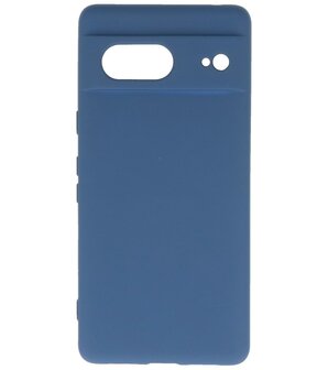 Fashion Color TPU Hoesje Google Pixel 7 Navy