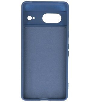 Fashion Color TPU Hoesje Google Pixel 7 Navy