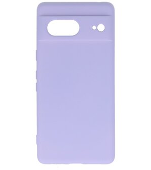 Fashion Color TPU Hoesje Google Pixel 7 Paars