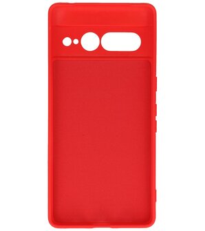 Fashion Color TPU Hoesje Google Pixel 7 Pro Rood