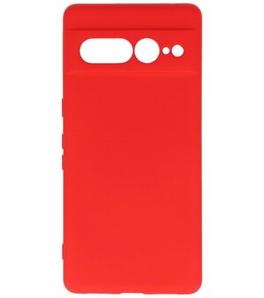 Fashion Color TPU Hoesje Google Pixel 7 Pro Rood