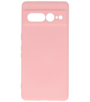 Fashion Color TPU Hoesje Google Pixel 7 Pro Roze