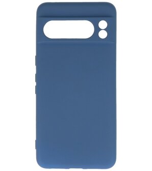 Fashion Color TPU Hoesje Google Pixel 8 Pro Navy