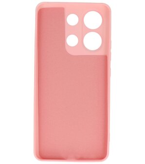 Fashion Color TPU Hoesje Xiaomi Redmi Note 13 4G Roze