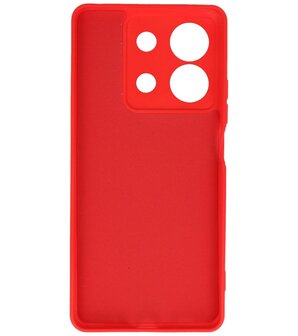 Fashion Color TPU Hoesje Xiaomi Redmi Note 13 5G Rood