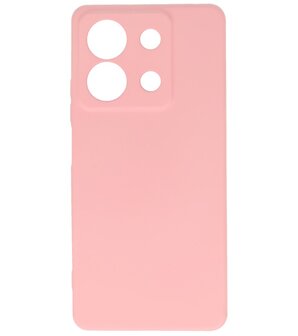 Fashion Color TPU Hoesje Xiaomi Redmi Note 13 5G Roze