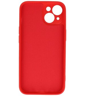 iPhone 14 Hoesje - 2.0mm Dikke Fashion Telefoonhoesje Backcover - Rood