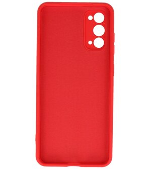 Fashion Backcover Telefoonhoesje voor Samsung Galaxy S20 - Rood