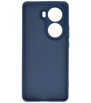 Oppo Reno 11 Hoesje Fashion Backcover Telefoonhoesje Navy