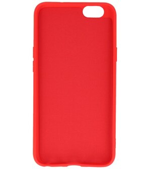 OPPO A59 4G Hoesje Fashion Backcover Telefoonhoesje Rood