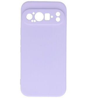 Fashion Color TPU Hoesje Google Pixel 9 Pro Paars