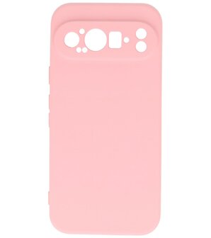 Fashion Color TPU Hoesje Google Pixel 9 Pro Roze