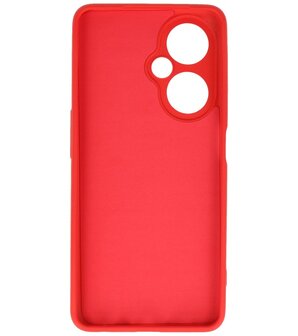 Fashion Color TPU Hoesje OnePlus Nord CE 3 Lite Rood