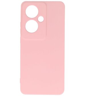 Fashion Color TPU Hoesje Oppo Reno 11F Roze