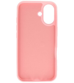 Fashion Color TPU Hoesje voor iPhone 16 Roze