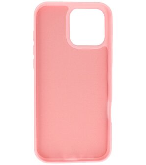 Fashion Color TPU Hoesje voor iPhone 16 Pro Roze