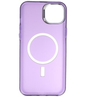 IMD Magnetic Fashion Color Hard Case iPhone 16 Plus Paars