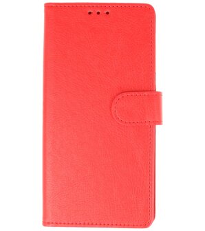 Samsung Galaxy A55 Hoesje Book Case Portemonnee Telefoonhoesje - Rood