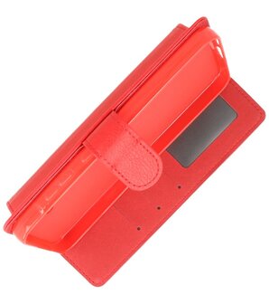 Samsung Galaxy S24 FE Hoesje Book Case Portemonnee Telefoonhoesje - Rood