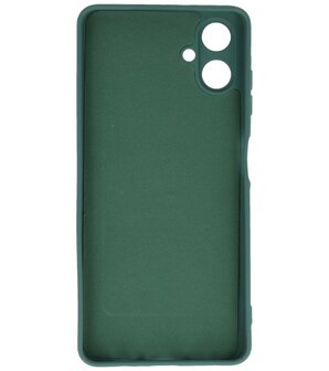 Fashion Color TPU Hoesje Samsung Galaxy A06 Donker Groen