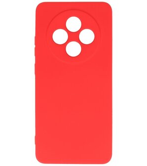 Fashion Color TPU Hoesje OPPO Reno 12F 5G Rood