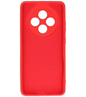 Fashion Color TPU Hoesje OPPO Reno 12F 5G Rood