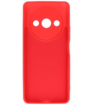 Fashion Color TPU Hoesje Xiaomi Redmi A3 Rood