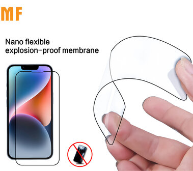 MF Full Tempered Glass voor iPhone 16 Pro