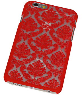 Apple iPhone 6 - Brocant Hardcase Hoesje Rood