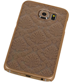 Samsung Galaxy S6 - Brocant Hardcase Hoesje Goud