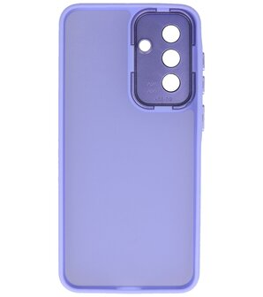 Mat-Transparent met Camera Beschermer Case voor Samsung Galaxy A56 &amp; A36 Paars