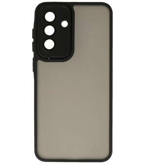 Mat-Transparent met Camera Beschermer Case voor Samsung Galaxy A26 Zwart