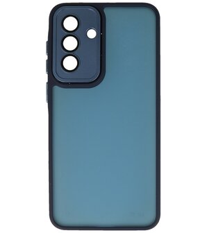 Mat-Transparent met Camera Beschermer Case voor Samsung Galaxy A26 Navy