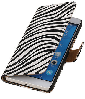 LG G4c Zebra Bookstyle Wallet Hoesje